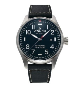 Alpina Startimer Pilot Auto Navy Blue - 100m - 44mm AL-525NN4S6